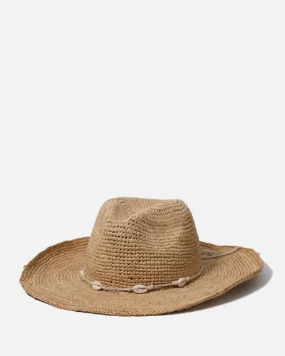Supply Cowgirl Straw Hat In Brown