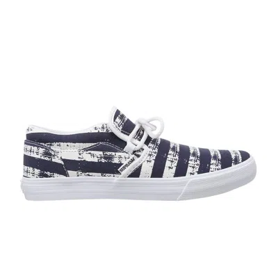 Pre-owned Supra Cuba 'navy Stripe' | Blue | Men's Size 9