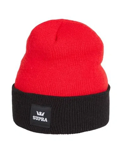 Supra Man Hat Red Size Onesize Acrylic
