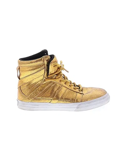 Pre-owned Supra Kids' Sneakers In Gold