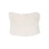 Suprema Fur Scarf In White