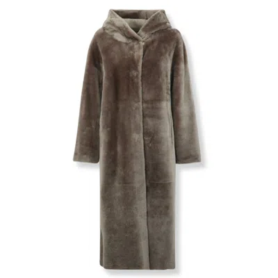 Suprema Structured Fit Women's Outerwear Jacket In Gray