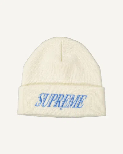 Pre-owned Supreme ! - Crossover Beanie In White