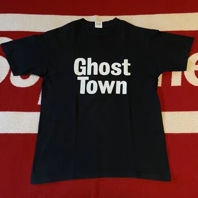 Pre-owned Supreme - Ghost Town Tee Shirt 2009 Black Medium
