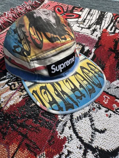 Pre-owned Supreme - Maradona Camp Cap In Multi