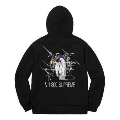 Supreme 1-800 Hooded Sweatshirt 'black'