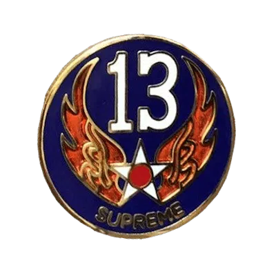 Pre-owned Supreme 13 Pin (utility Jacket Ss13) In Gold