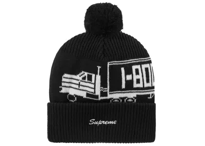 Pre-owned Supreme 18wheeler Beanie In Black