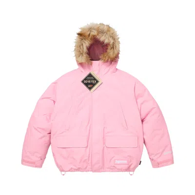 Pre-owned Supreme 2-in-1 Gore-tex Parka + Reversible 700-fill Down Liner Jacket 'light Pink' | Men's Size Xxl