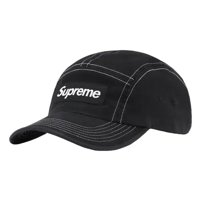 Supreme 2-tone Twill Camp Cap 'black White'