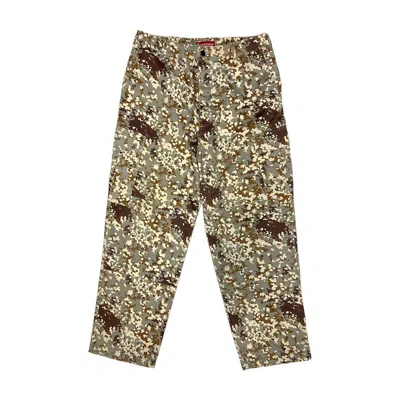 Pre-owned Supreme 2002 Desert Arid Flecktarn German Camo Cargo Pants In Brown