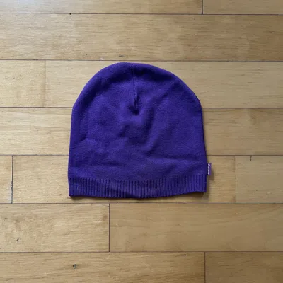 Pre-owned Supreme 2008  Beanie Os In Purple