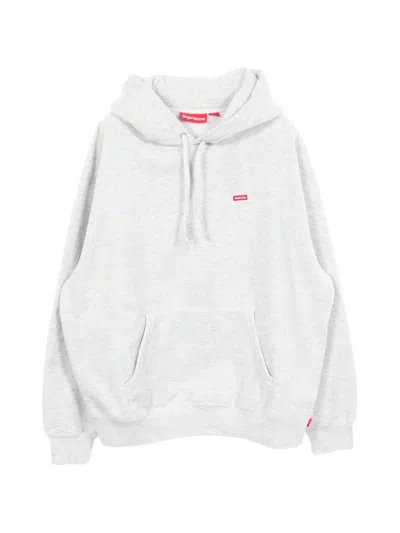 Pre-owned Supreme 2010s Small Box Logo Hoodie In Grey