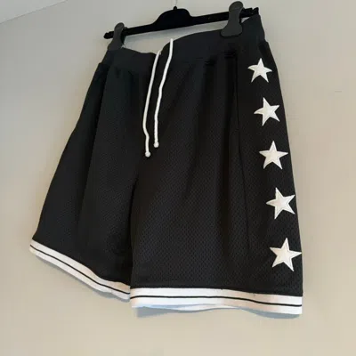 Pre-owned Supreme 2013  Star Basketball Mesh Shorts Black