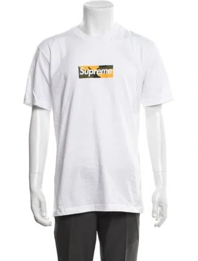 Pre-owned Supreme 2017 Brooklyn Box Logo T-shirt In White