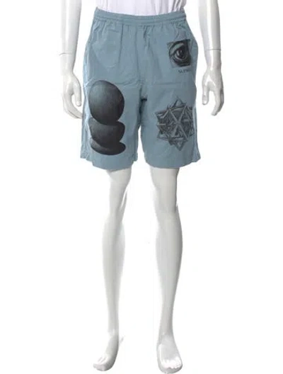 Pre-owned Supreme 2017 Shorts In Blue