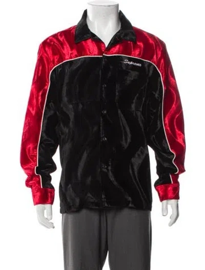 Pre-owned Supreme 2018 Striped Bomber Jacket In Multi