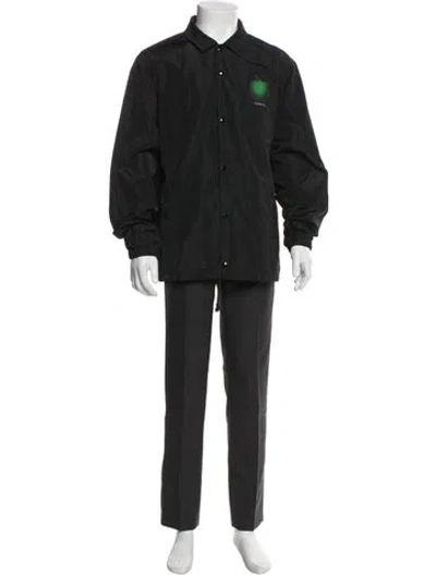 Pre-owned Supreme 2019 Apple Coaches Parka In Black