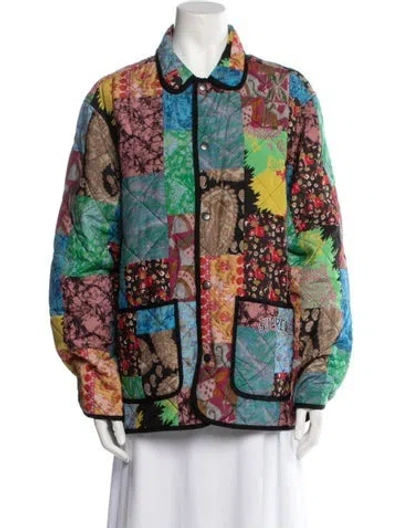 Pre-owned Supreme 2019 Reversible Patchwork Quilted Jacket Multicolor Jacket
