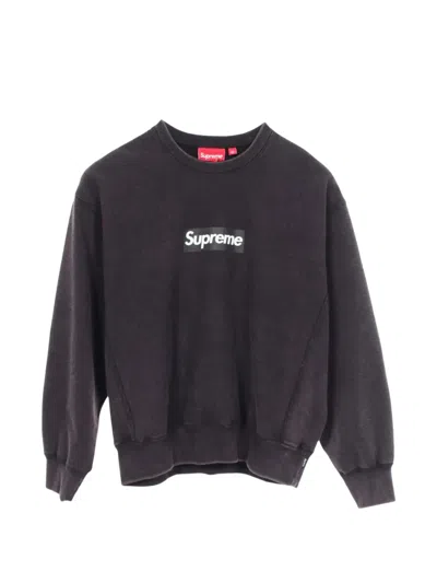 Pre-owned Supreme 2020s Box Logo Sweater In Grey