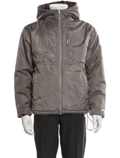 Pre-owned Supreme 2021 Reversible Jacket In Gray