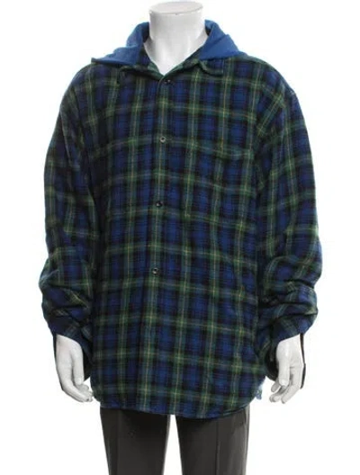 Pre-owned Supreme 2023 Plaid Print Parka In Multi