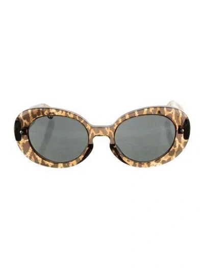 Pre-owned Supreme 2025 Number (n)ine Sunglasses In Brown