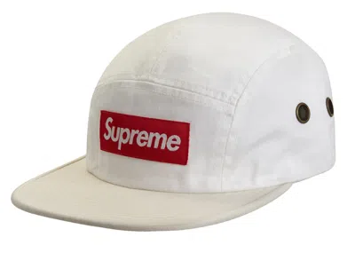 Pre-owned Supreme 2tone Camp Cap In White