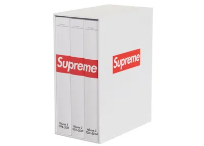 Pre-owned Supreme 30 Years: Tshirts 19942024 Book White
