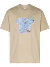 Supreme 30th Anniversary First T-shirt In Neutrals