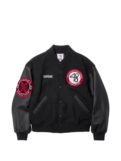 Supreme 40 Acres Malcolm Bomber Jacket In Black