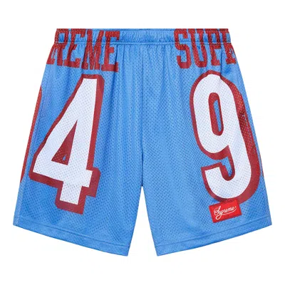 Pre-owned Supreme 94 Jersey Short 'light Blue' | Men's Size Xl