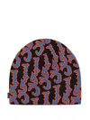 Supreme Abstract-pattern Beanie Hat In Multi