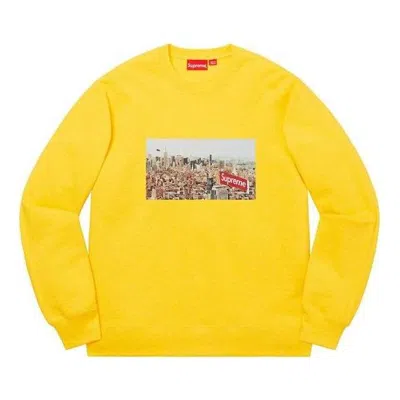 Supreme Aerial Crewneck 'yellow Multi-color'