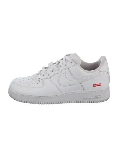 Pre-owned Supreme Air Force 1 Low Sneakers In White