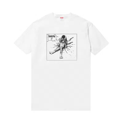 Pre-owned Supreme Akira Yagamata Tee 'white' | Men's Size S