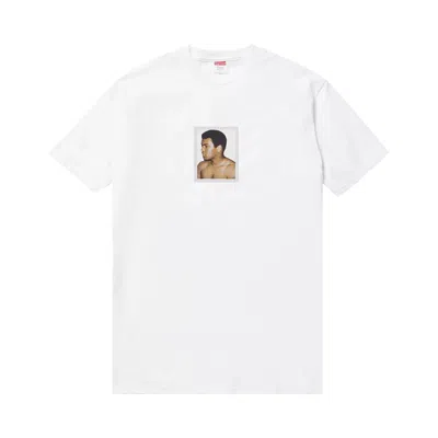 Pre-owned Supreme Ali X Warhol T-shirt 'white'