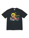Supreme All Dogs Go To Heaven Graphic T-shirt In Black