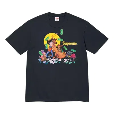 Supreme Graphic T-shirt In Black