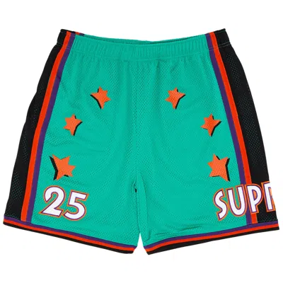 Pre-owned Supreme All Star Basketball Short 'green' | Men's Size L