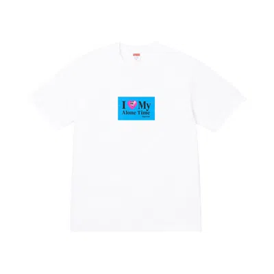 Pre-owned Supreme Alone Time Tee 'white' | Men's Size Xxl