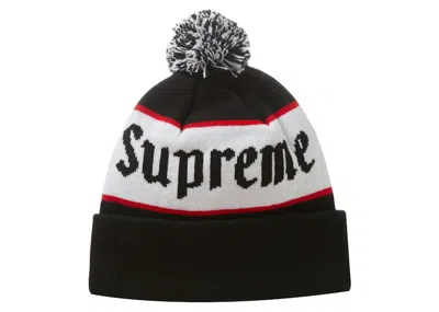 Pre-owned Supreme Alpine Beanie (fw22) In Black