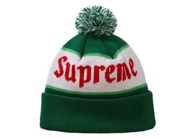 Pre-owned Supreme Alpine Beanie (fw22) In Green