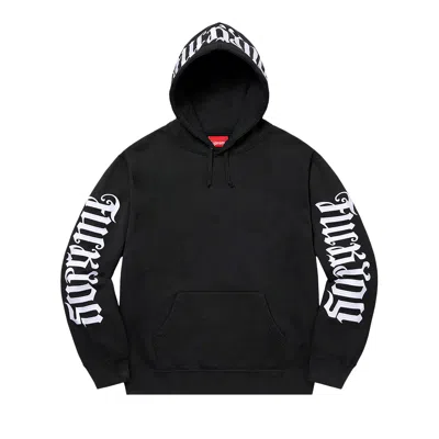 Pre-owned Supreme Ambigram Hooded Sweatshirt 'black'