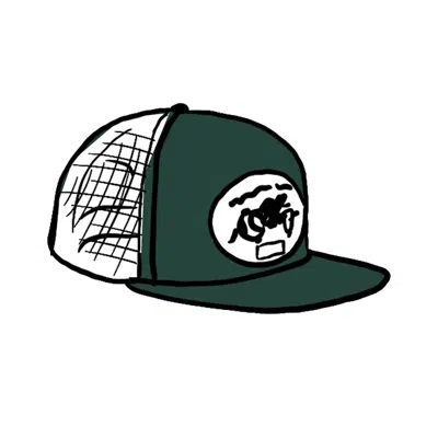 Pre-owned Supreme America's Favorite Mesh Back 5panel In Dark Green