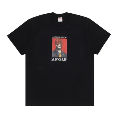 Pre-owned Supreme American Psycho Tee 'black'