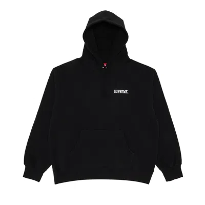 Pre-owned Supreme Anarchy Hooded Sweatshirt 'black'
