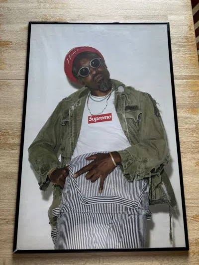 Pre-owned Supreme Andre 3000 Poster In Multi