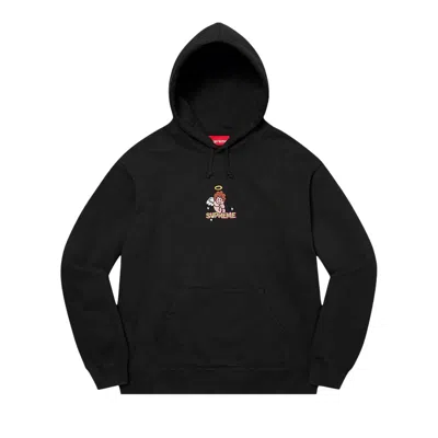 Pre-owned Supreme Angel Hooded Sweatshirt 'black'