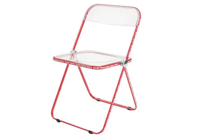 Pre-owned Supreme Anonima Castelli Plia Chair In Red